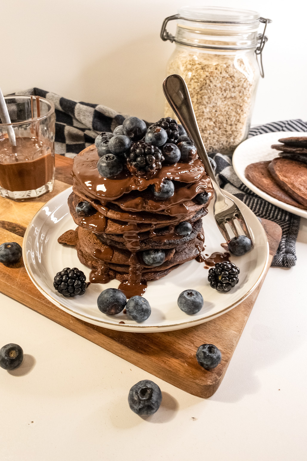 Chocolade pannenkoek