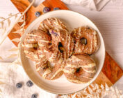 Chocolade protiëne donuts